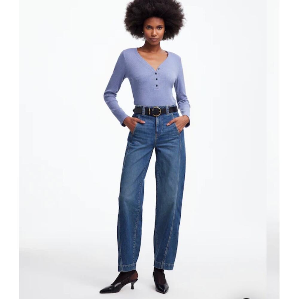 Madewell Tapered Denim Trousers